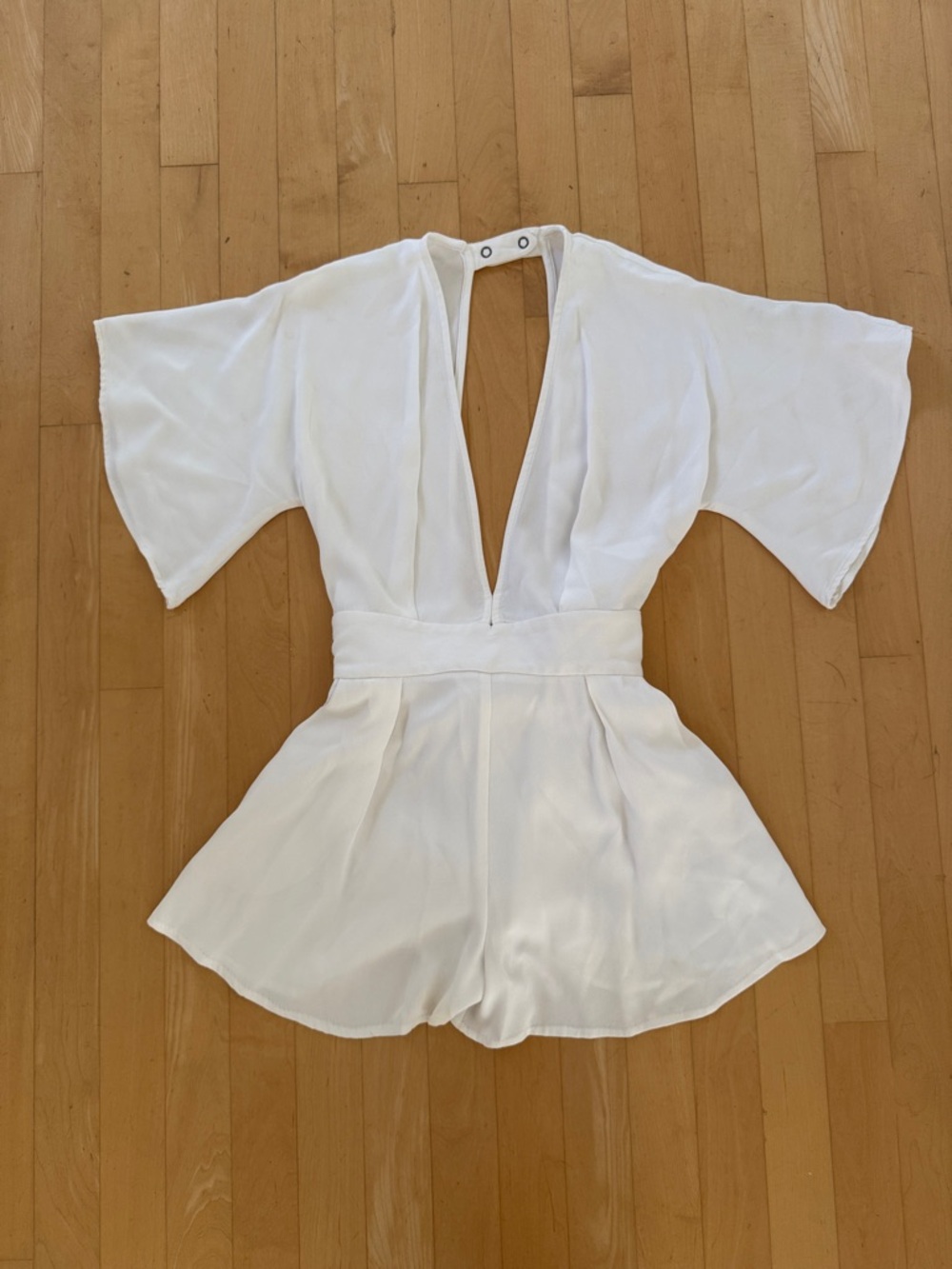 Bec & Bridge White Romper, size 2
